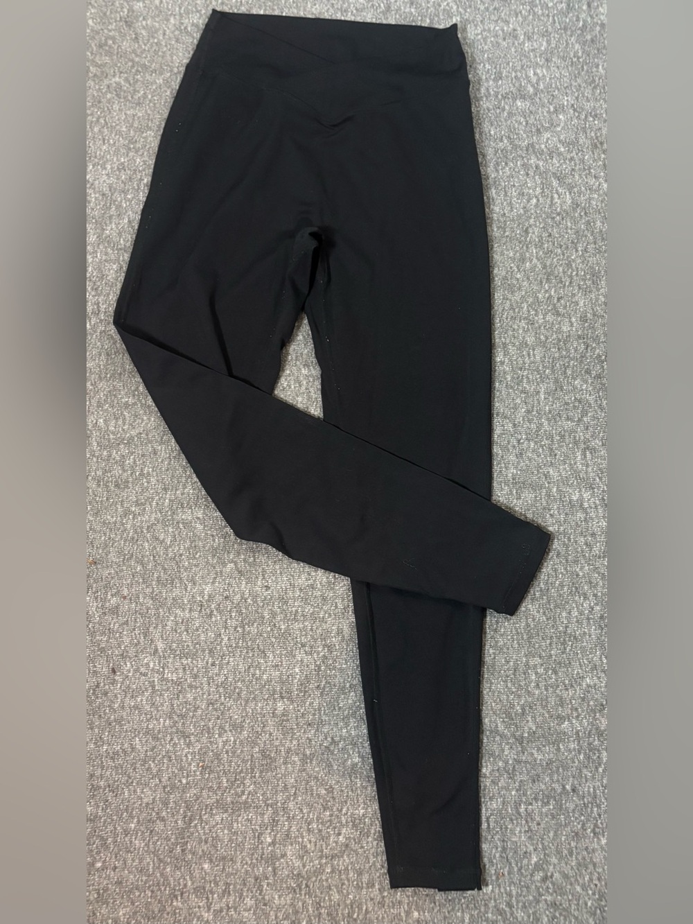 Women’s Black Leggings | V-Waist | Size Small